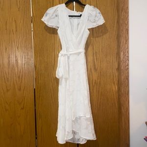 DKNY White Dress Size 6